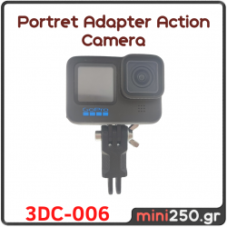 Portret Adapter Action Camera - 3DC-006