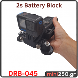 Μαγνητική Βάση Αυτοκινήτου για Action Camera με ενσωματωμένο Battery Bank και Ανεμιστήρα DRB﻿-045