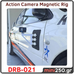 Γωνιακή Μαγνητική Βάση Action Camera 12cm με 3 μαγνήτες DRB﻿-021