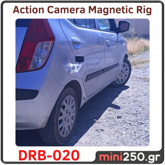 Γωνιακή Μαγνητική Βάση Action Camera 5cm με 2 μαγνήτες DRB﻿-020