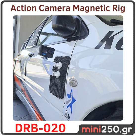 Corner Magnetic Base Action Camera 5cm with 2 magnets DRB﻿-020
