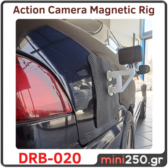 Corner Magnetic Base Action Camera 5cm with 2 magnets DRB﻿-020