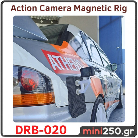 Corner Magnetic Base Action Camera 5cm with 2 magnets DRB﻿-020
