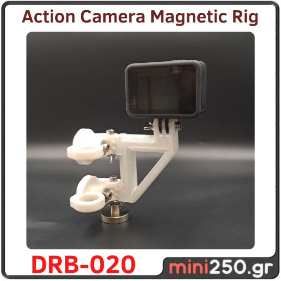 Corner Magnetic Base Action Camera 5cm with 2 magnets DRB﻿-020