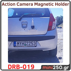 Flat Μαγνητική Βάση Action Cameras 200mm με 3 μαγνήτες DRB﻿-019