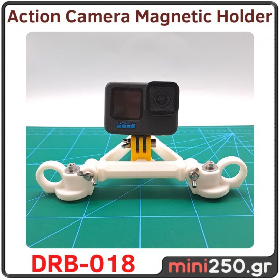 Flat Magnetic Base Action Cameras 60mm with 3 magnets DRB﻿-018