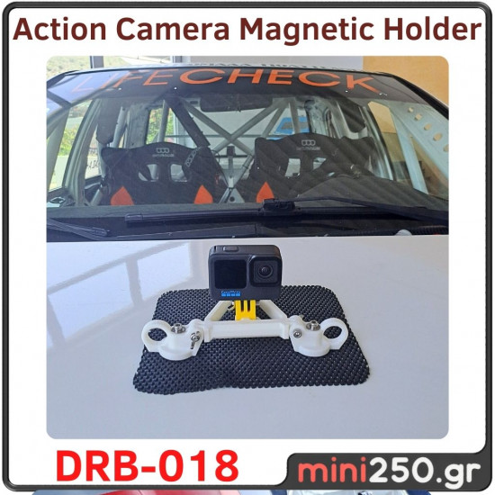 Flat Magnetic Base Action Cameras 60mm with 3 magnets DRB﻿-018