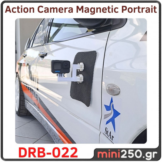 Portait Action Camera Magnetic Base 60mm with 2 magnets DRB﻿-022