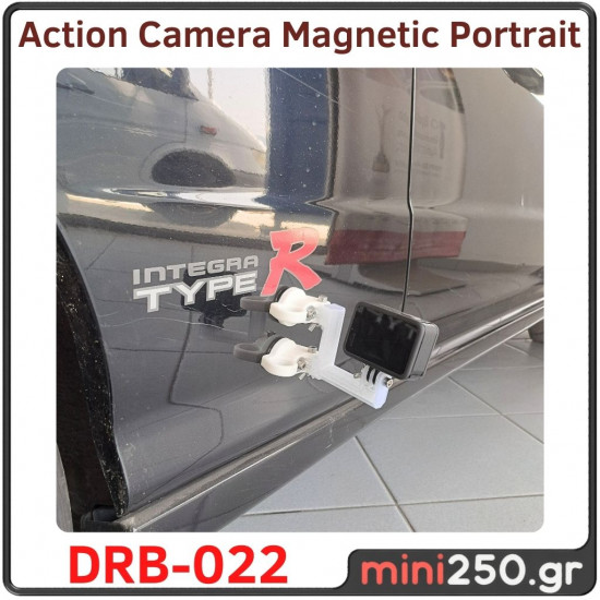 Portait Action Camera Magnetic Base 60mm with 2 magnets DRB﻿-022