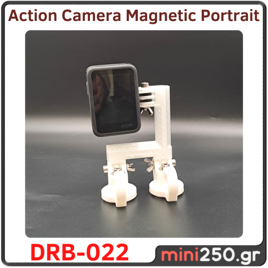 Portait Action Camera Magnetic Base 60mm with 2 magnets DRB﻿-022