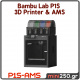 Bambu Lab P1S 3D Printer with AMS