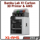 Bambu Lab X1 - Carbon 3D Printer with AMS