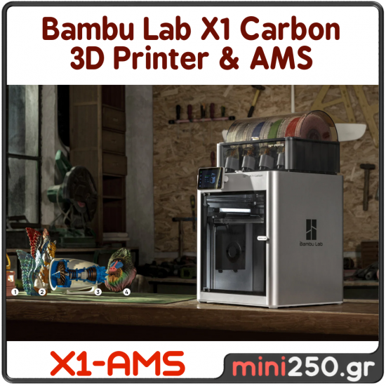 Bambu Lab X1 - Carbon 3D Printer with AMS