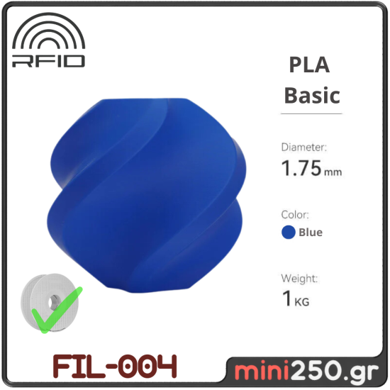 PLA Basic Blue FIL-003