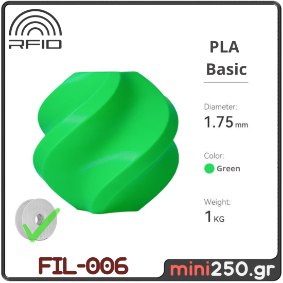 PLA Basic Green FIL-004