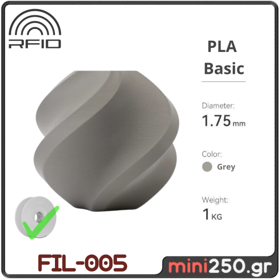 PLA Basic Grey FIL-005
