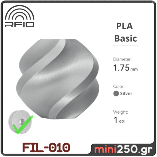PLA Basic Silver FIL-010
