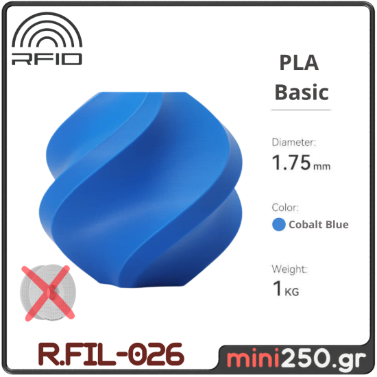 PLA Basic Refill Cobalt Blue R.FIL-026