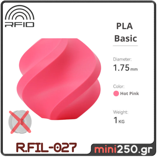PLA Basic Refill Hot Pink R.FIL-027