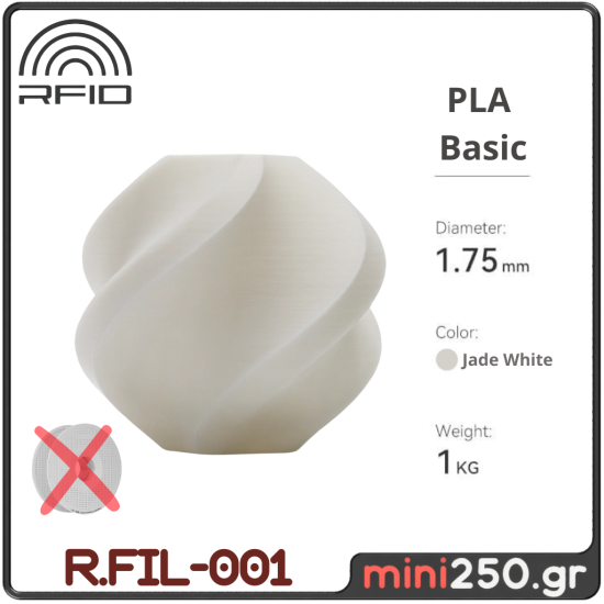 PLA Basic Refill Jade White R.FIL-001