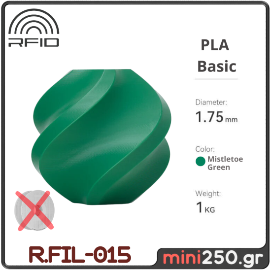 PLA Basic Refill Mistletoe Green R.FIL-015
