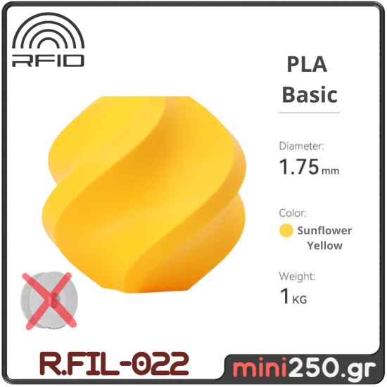 PLA Basic Refill Sunflower Yellow R.FIL-022
