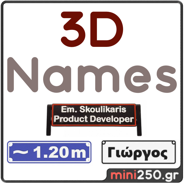 3D Names and Labels