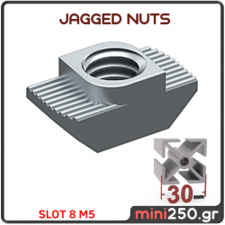  Jagged Nuts M5 Slot 8 SC-005