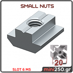  Small Nuts M5 Slot 6 SC-006
