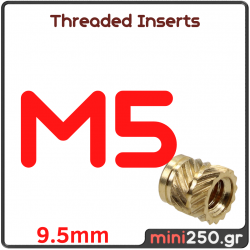 Threaded Inserts M5x9.5mm SC-033