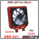 LED Fan Block 92x92mm DRB﻿-041