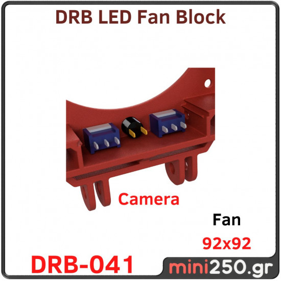 LED Fan Block 92x92mm DRB﻿-041