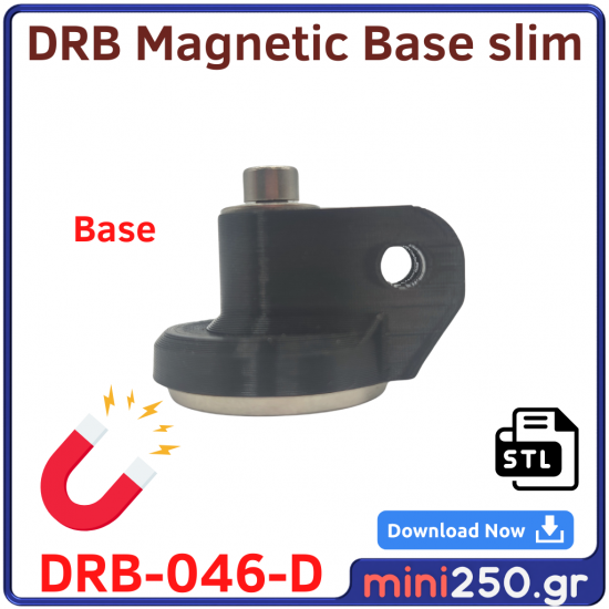 Magnetic Base Slim DRB﻿-046-D