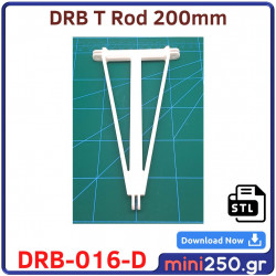 T Rod 200mm DRB﻿-016-D