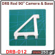 Rod 90° Camera & Base 12cm DRB﻿-012