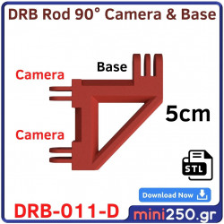 Rod 90° Camera & Base 5cm DRB﻿-011-D
