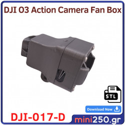 DJI O3 Action Camera Fan Box DJI-018 ( STL Files )