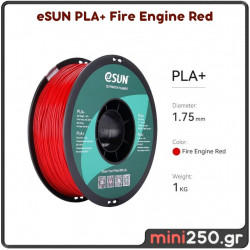 eSUN PLA+ Fire Engine Red