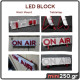 ON AIR Φωτιστικό LED ( Κόκκινο ) 3DL-002