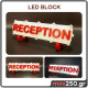 Reception Φωτιστικό LED 3DL-008