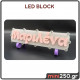 3D Φωτιστικό LED με όνομα Μαριλένα 3DL-012