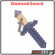 Σπαθί Diamond Sword ( Minecraft Inspired )