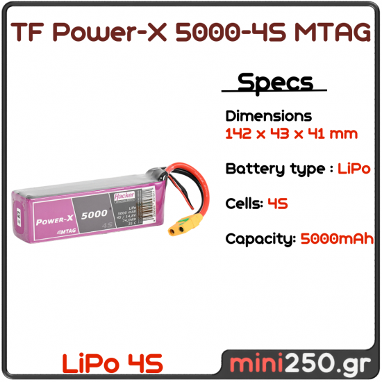 TF Power-X 5000-4S MTAG RC-042