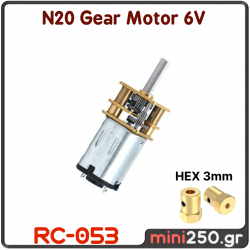 N20 Gear Motor 6V - RC-053