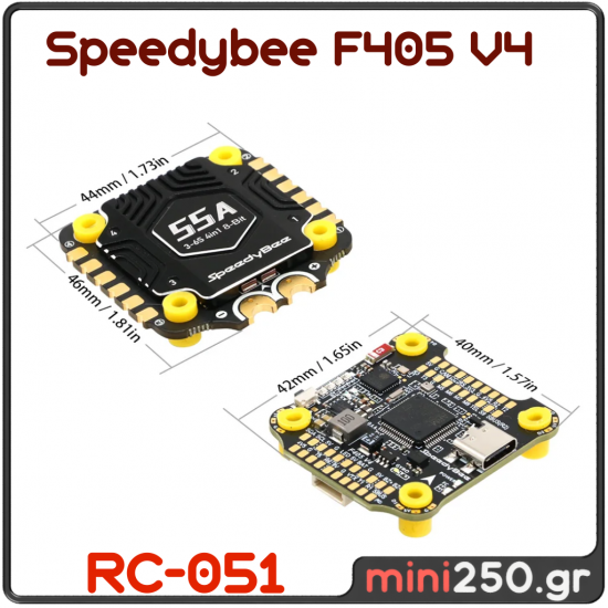 Speedybee F405 V4 Stack BLS 55A 4-in-1 - RC-051