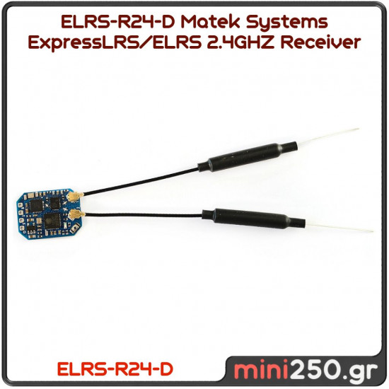 ELRS-R24-D Matek Systems ExpressLRS/ELRS 2.4GHZ Receiver RC-017