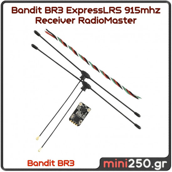 Bandit BR3 ExpressLRS 915mhz Receiver RadioMaster RC-021