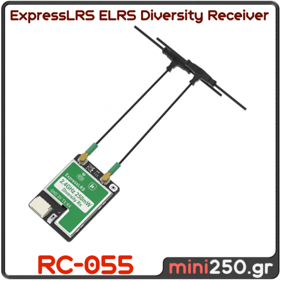 ExpressLRS ELRS True Diversity Receiver - RC-055