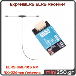 ExpressLRS ELRS Receiver 868/915 RX RX+220mm Antenna RC-008