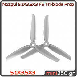 Nazgul 5.1﻿X3.5X3 F5 Tri-blade Prop RC-039